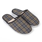 Тапочки детские домашние BRiS, размер 36, цвет серый, коричневый - Фото 1