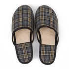 Тапочки детские домашние BRiS, размер 36, цвет серый, коричневый - Фото 2