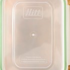 Контейнер пищевой с герметичной крышкой, 1 л, прозрачный, крышка МИКС - Фото 4