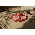 Менажница 4 секции «Сердце», 22.5×3 см, розовая/бежевая - Фото 10