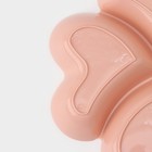 Менажница 4 секции «Сердце», 22.5×3 см, розовая/бежевая - Фото 5