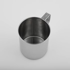 Кружка из нержавеющей стали Доляна «Индия», 650 мл, d=9.8 см - Фото 4