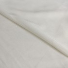 Ткань подкладочная, трикотаж, ширина 150 см, молочный - Фото 2