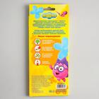 Карандаши двухсторонние, 24 цвета, заточенные, трехгранные, картонная упаковка, европодвес, Смешарики - фото 34936819