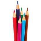 Цветные карандаши, 12 цветов, двусторонние, Смешарики - Фото 7