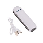 Внешний аккумулятор Luazon PB-07, 2200 мАч, USB, 1 А, провод в комплекте, бело-чёрный - Фото 2