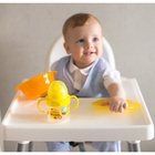 Поильник детский M&B «Сладкая жизнь» с твёрдым носиком, от 9 мес., 140 мл., с ручками, желтый - Фото 2