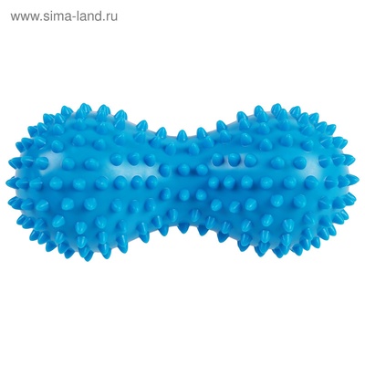 Мяч массажный ONLYTOP, двойной, МИКС