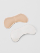 Пяткоудерживатели для обуви, на клеевой основе, 9×4.5 см, пара, бежевые - Фото 2