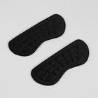 Пяткоудерживатели для обуви, на клеевой основе, 10 × 4 см, пара, цвет чёрный - Фото 5