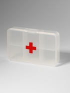 Таблетница «Быстрая аптечка», 6 секций, 8.7 × 5.5 × 1.8 см, цвет прозрачный - Фото 3