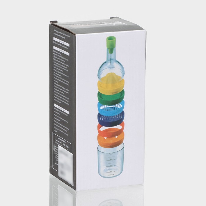Бутылка универсальная кухонная Доляна «Чудо», 380 мл, 29×8,5 см, цвет МИКС - фото 1884906279