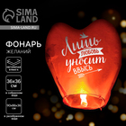 Фонарик желаний «Любовь», сердце, МИКС - Фото 1