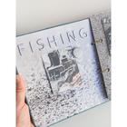 Высечки ацетатные для cкрапбукинга с фольгированием «На рыбалку», 39 шт - фото 24649166