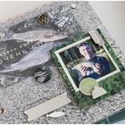 Набор декоративных рамочек с тиснением «На рыбалку», 12 х 8 см - Фото 4