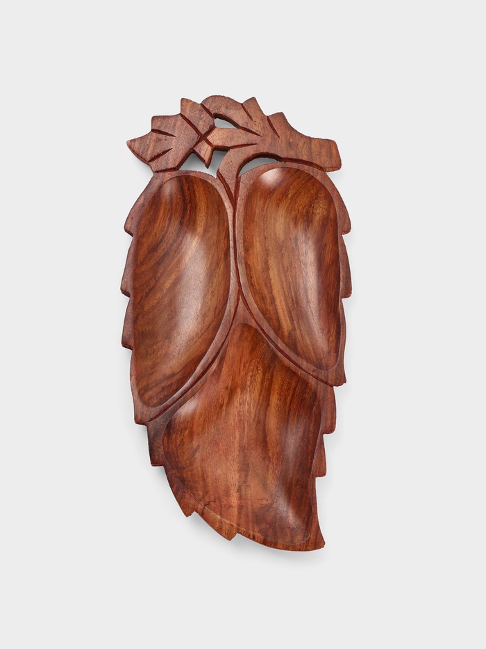 Менажница «Лист», 31×17×3 см, дерево