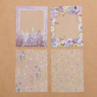 Набор ацетатных карточек для скрапбукинга «Цветочная галерея», 10 × 11 см - Фото 4