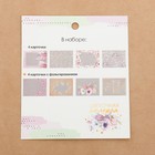 Набор ацетатных карточек для скрапбукинга «Цветочная галерея», 10 × 11 см - Фото 5