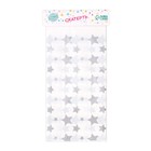 Скатерть «Звёзды», 137×220 см, цвет серебряный - Фото 2