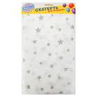 Скатерть «Звёзды», 137×220 см, цвет серебряный - Фото 3