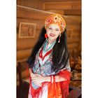 Бусы шар №6 «Агат белый», 45см - Фото 2