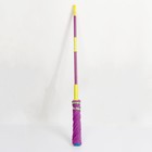 Швабра с отжимом Доляна, насадка из микрофибры 80 гр, металлическая ручка 117 см, цвет МИКС - Фото 2