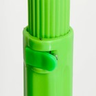 Швабра с отжимом Доляна, насадка из микрофибра 80 гр, телескопическая ручка 71-106 см, цвет МИКС - Фото 4