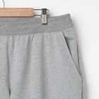 Брюки мужские, цвет серый меланж, размер 52 (XL) - Фото 4