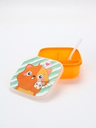 Ланч - бокс квадратный с секциями и ложкой «Кот», 400 мл - Фото 2