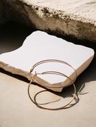 Серьги кольца QF «Классика», d=7 см, цвет золото - Фото 5