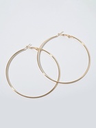 Серьги кольца QF «Классика», d=7 см, цвет золото - Фото 8