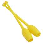 Булавы для художественной гимнастики вставляющиеся Grace Dance, 35 см, цвет жёлтый - Фото 3
