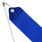 Лента для художественной гимнастики с палочкой Grace Dance, 4 м, цвет синий - Фото 9