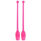 Булавы для художественной гимнастики вставляющиеся Grace Dance, 35 см, цвет розовый - Фото 3