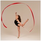 Лента для художественной гимнастики с палочкой Grace Dance, 4 м, цвет фуксия - Фото 6
