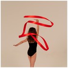 Лента для художественной гимнастики с палочкой Grace Dance, 4 м, цвет фуксия - Фото 7