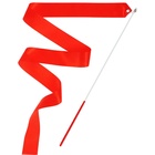 Лента для художественной гимнастики с палочкой Grace Dance, 4 м, цвет фуксия - Фото 8