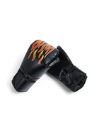 Перчатки боксёрские, размер 8 oz, чёрные - Фото 4