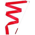 Лента для художественной гимнастики с палочкой Grace Dance, 2 м, цвет фуксия - Фото 3