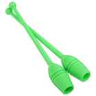 Булавы для художественной гимнастики вставляющиеся Grace Dance, 35 см, цвет зелёный - Фото 3