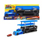 Игрушка «Автовоз», 5 уровней, грузовик и одна машинка, 44,5 см, МИКС - Фото 2