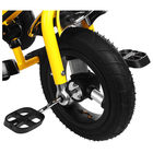 Велосипед трёхколёсный Micio Classic Air, надувные колёса 10"/8", цвет жёлтый - Фото 6