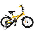 Велосипед 16" Graffiti Spector, цвет жёлтый/чёрный - Фото 1