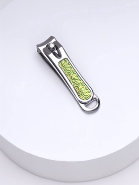 Кусачки книпсер маникюрные, с пилкой, 5 см, в коробке, МИКС (комплект 12 шт)