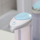 Диспенсер для антисептика/жидкого мыла, сенсорный, на батарейках, 400 мл, цвет голубой - Фото 4