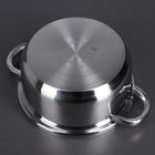 Соковарка Доляна, 5.8 л, d=23 см, стеклянная крышка, индукция, нержавеющая сталь - Фото 6