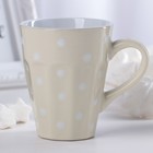 Кружка керамическая Доляна «Горох», 270 мл - Фото 1