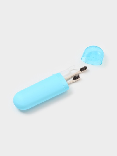 Футляр для зубной щётки и пасты, 20×6.5×3 см, МИКС