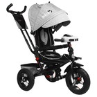 Велосипед трёхколёсный Micio Comfort Plus, надувные колёса 12"/10", цвет серый - Фото 2