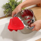 Дуршлаг-слив кухонный на прищепке Доляна, 12×18,5 см, цвет МИКС - Фото 4